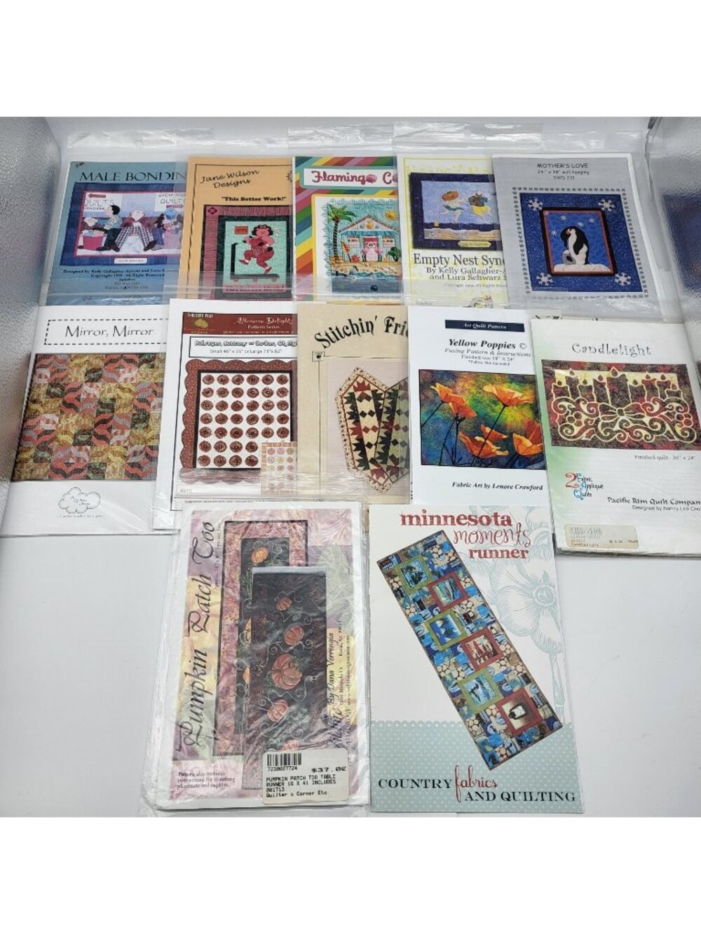 Vintage Artist Quilt pattern sewing collection runners novelty whimsical designs